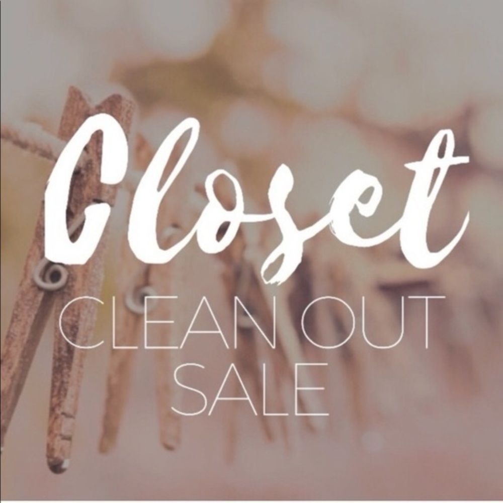 Closet clean out